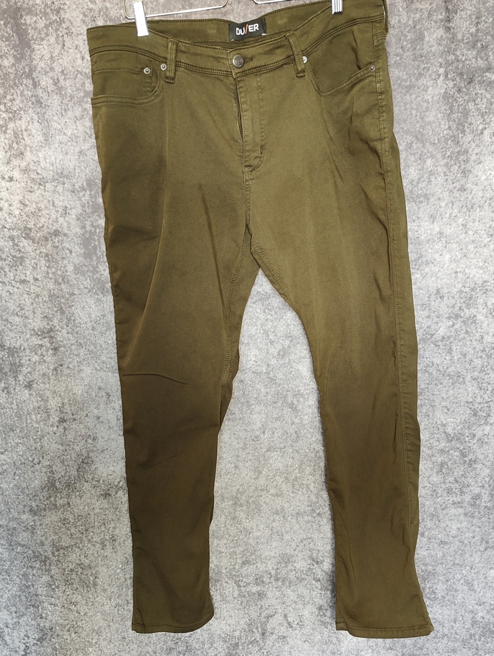 DU/ER Olive Green Men’s Cargo Pants